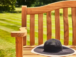Teakholz Bank Turnberry 129cm 2-Sitzer