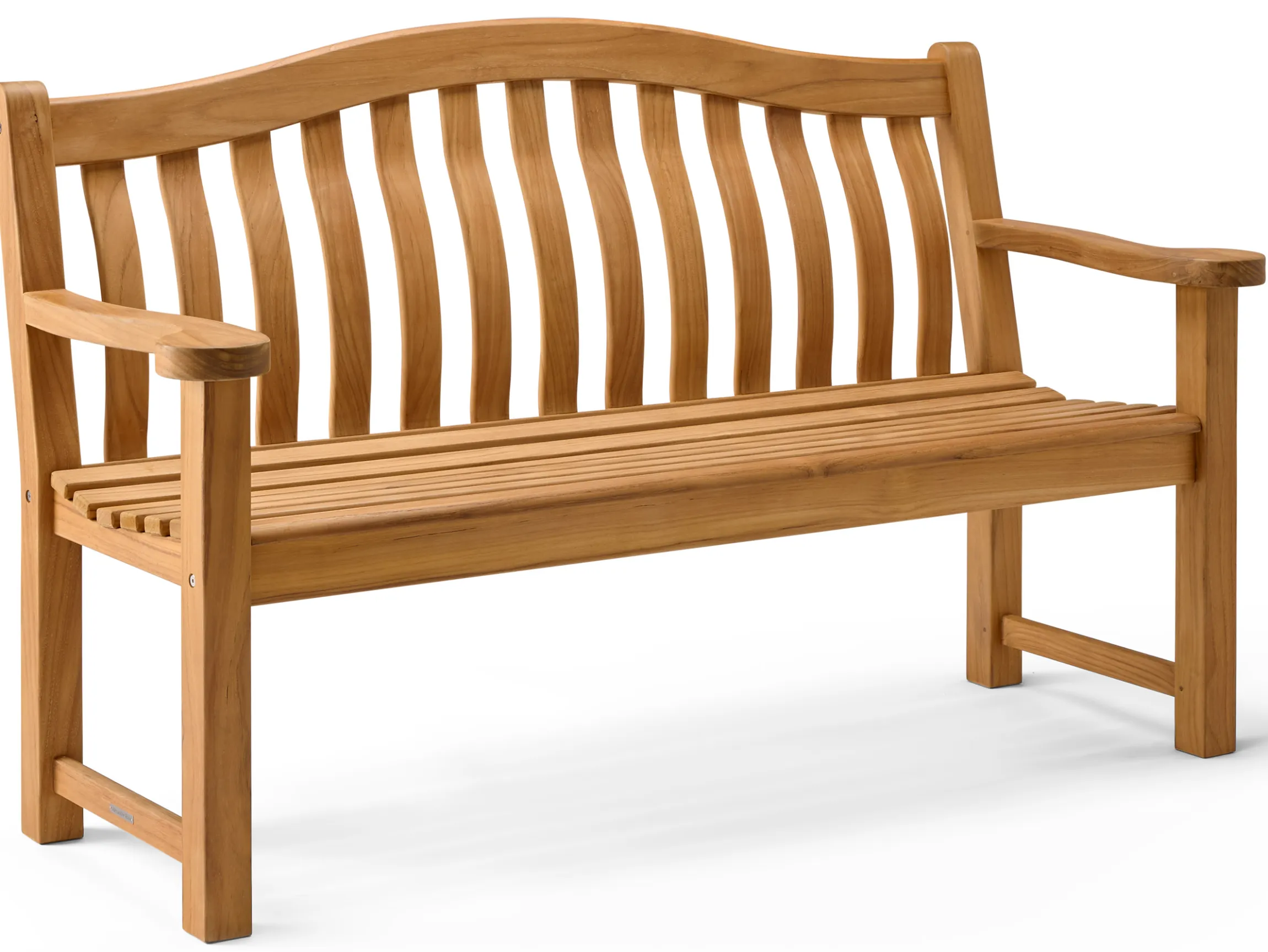 Teakholz Bank Turnberry 154cm 3-Sitzer