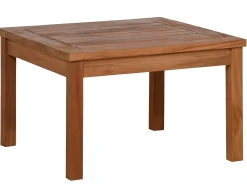Teakholz Beistelltisch Aspen geölt 60x60cm