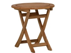 Teakholz Beistelltisch Milano Premium Ø48x50cm rund