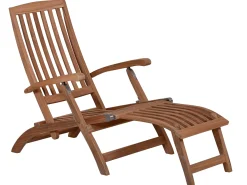 Teakholz Deckchair Milano Premium
