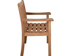 Teakholz Garten Bank Lugana 120cm 2-Sitzer