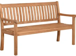 Teakholz Garten Bank Lugana 150cm 3-Sitzer