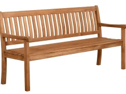 Teakholz Garten Bank Lugana 180cm 4-Sitzer