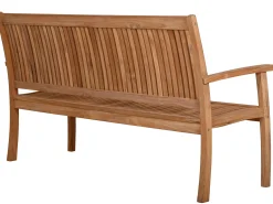 Teakholz Gartenbank Milano Premium 184cm 4-Sitzer