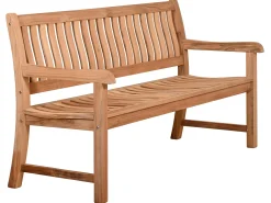 Teakholz Gartenbank Napa 160cm 3-Sitzer