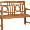 Teakholz Gartenbank Takumi Arc 122cm