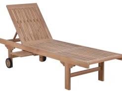 Teakholz Gartenliege Comfort