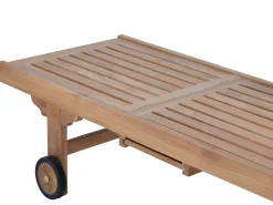 Teakholz Gartenliege Comfort