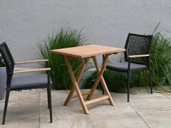 Teakholz Klapptisch Hampton 80x60cm