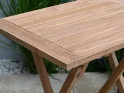 Teakholz Klapptisch Hampton 80x60cm