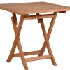 Teakholz Klapptisch Hampton 80x80cm