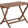 Teakholz Klapptisch Milano Premium 120x80cm