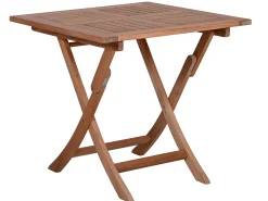 Teakholz Klapptisch Milano Premium 80x80cm