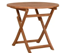 Teakholz Klapptisch rund Hampton Ø90cm