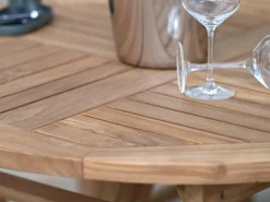 Teakholz Klapptisch rund Hampton Ø90cm