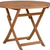 Teakholz Klapptisch rund Hampton Ø110cm