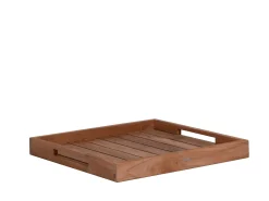 Teakholz Tablett John 45x45cm