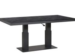 5-teiliges Alu Eck Loungeset Providence HPL Lifttisch 160x90cm