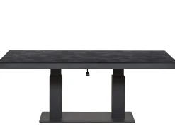 5-teiliges Alu Eck Loungeset Providence HPL Lifttisch 160x90cm
