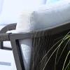4-teiliges Alu-Rope Loungeset Royal Orchid