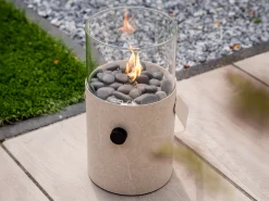 Tischfeuer Cosiscoop Original marble stone