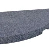 Universal Granitplatte für Ständerkreuze 27kg dunkelgrau