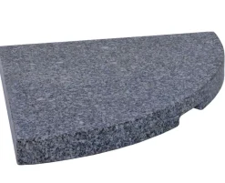 Universal Granitplatte für Ständerkreuze 27kg dunkelgrau