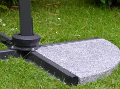 Universal Granitplatte für Ständerkreuze 27kg grau