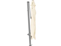 Varioflex Solar LED Ampelschirm 300x300cm ecru 040