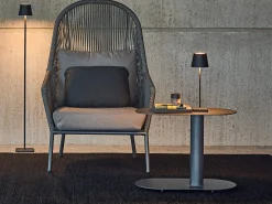 Wing Beistelltisch Alu anthracite 66x33x50cm